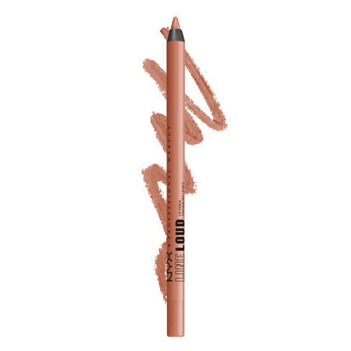 NYX PROFESSIONAL MAKEUP Line Loud Lip Liner, Longwear and Pigmented Lip Pencil with Jojoba Oil & Vitamin E - Global Citizen (Medium Neutral Nude)