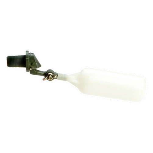 Kerick Valve MA3P2 PVC Mini Float Valve, Tank Mount, Adjustable Arm, 1.5 gpm at 60 psi, 3/8