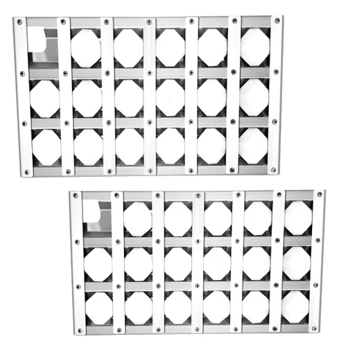 NEURARC 80543 90189 Grills Complete Briquette Tray Assembly for Lynx Grill Replacement Parts,16 5/8 Inch Heat Plates Tent Shield for Lynx L27R L36R L27FR Grill Parts with Ceramic Rods