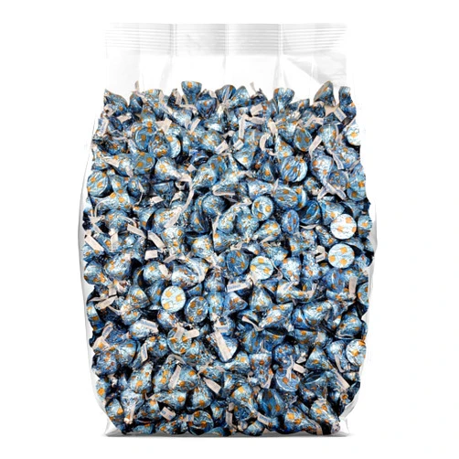 Yummy Chew Hersheys Kisses Milklicious Candy - Milk Chocolate Kisses with Creamy Chocolate Milk Filling - Hershey Kisses Bulk Candy - Individually Wrapped Bulk Candy Bag - 250 Pieces