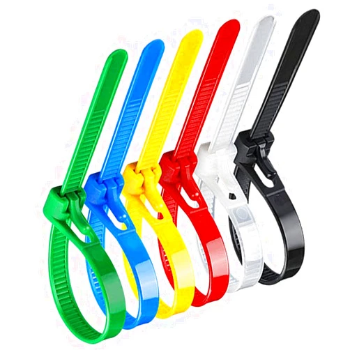 ZZDZW Zip Ties Heavy Duty Reusable Outdoor Nylon Zip Ties Assorted Sizes 4/6/8/10/12/14/18/24 Inch, 100 Pack,Black White Cable Ties Reusable Garden Plant Vine Ties (Color : White, Size : 150x5mm) 150x5mm White