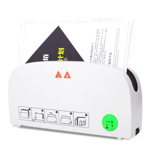 HAOYANRONG Electric Hot Melt Binding Machine, A4 Thermal Binding Machine,33mm Max Binding Thickness，with Cooling Slot，Book and Archive Binding Machine