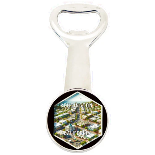 R and R Imports Kensington California Travel Destination Souvenir Magnetic Bottle Opener