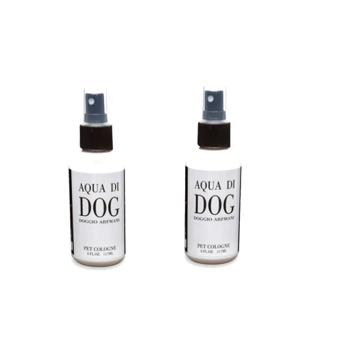 Sempré by Nature Labs by Nature Labs Designer Pet Colognes, Pet Fragrances for the Best Smellers. (2) 4oz Bottles (Aqua Di Dog)