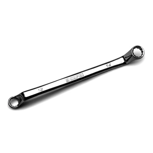 Capri Tools 12 x 14 mm 75-Degree Deep Offset Double Box End Wrench
