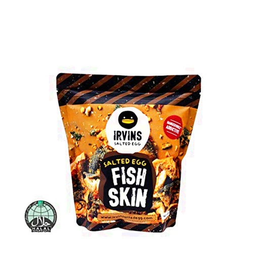 IRVINS Salted Egg Fish Skin Crisps 105g-SET OF 2