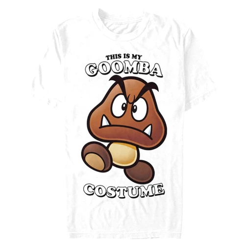 Nintendo Men's Goomba Costume T-Shirt