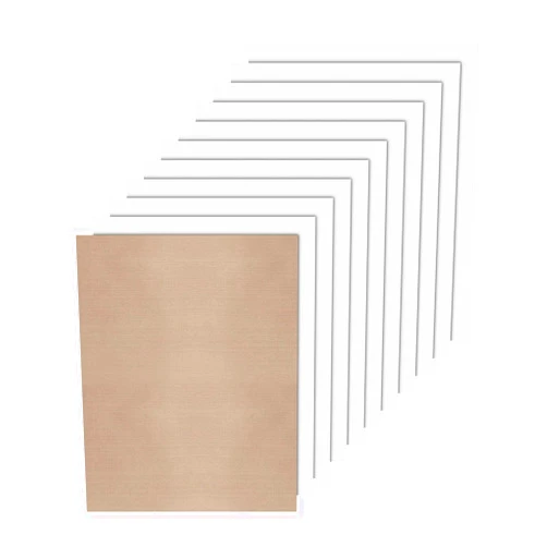 JANDJPACKAGING White Heat Transfer Vinyl HTV Bundle 10