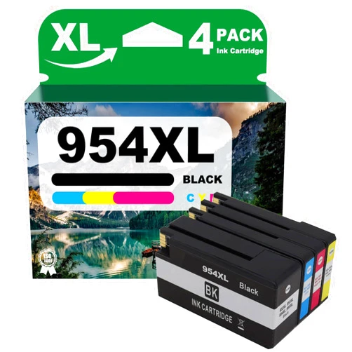 GZY001 954XL Ink Cartridges Combination Pack for HP 954 Compatible for HP OfficeJet Pro 7720 7740 8210 8216 8702 8730 8740 8710 8715 8720 8725 Printers,Combination Pack