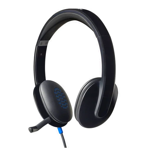 Logitech High-performance USB Headset H540 for Windows and Mac, Skype Certified