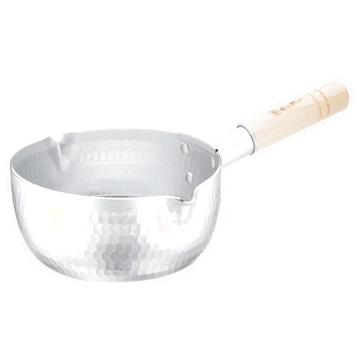 Taniguchi Metal Yukihira Pot, Deep Type, 7.1 inches (18 cm), Capacity: 0.6 gal (1.8 L), Made in Japan, Japanese Artisan Series