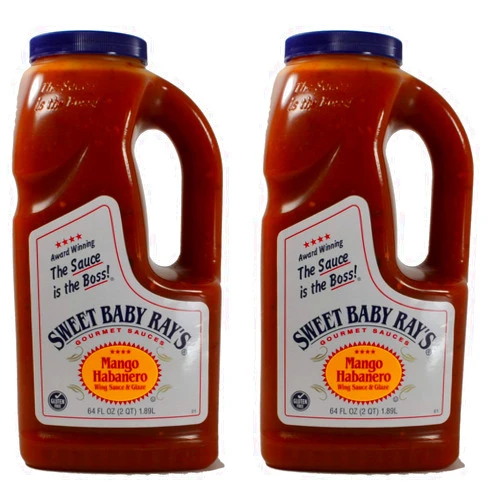 By Sweet Baby Ray's Sweet Baby Rays Mango Habanero Wing Sauce & Glaze 64 Oz. (2-Pack)