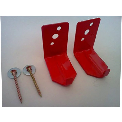 BigDavesYardSale 2 - Universal Fire Extinguisher Wall Hook, Mount, Bracket, Hanger for 15 to 20 Lb. Extinguisher - Free Screws & WASHERS Included