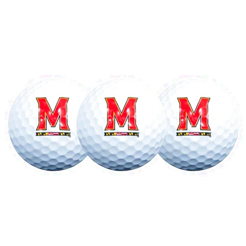 Team Effort Collegiate Golf Ball Pack of 3