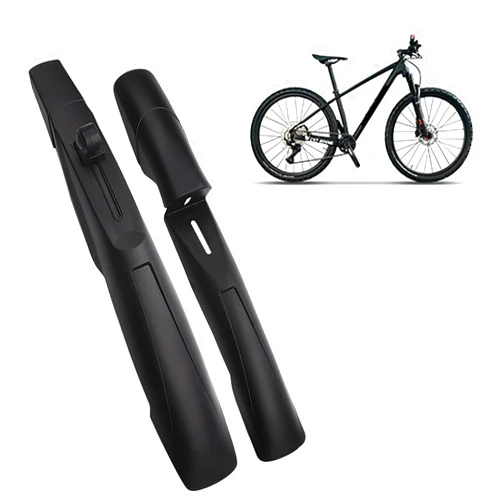 DJAISJNMC 2 Pcs Adjustable Bike Fender Mudguard for Giant Envie Advanced Pro, Quick Installation Thickened and Widened Design, Protects Against Splashing Water and Dirt