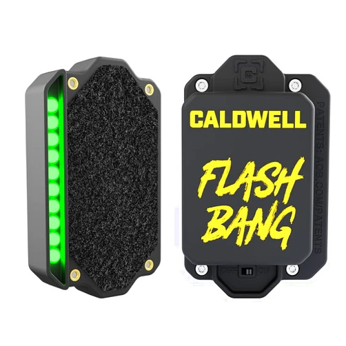 Caldwell Flash Bang AR500 Steel Target Hit Indicator with Impact Light System and Easy Attachment for Shooting, Shooting Sports, Target Practice