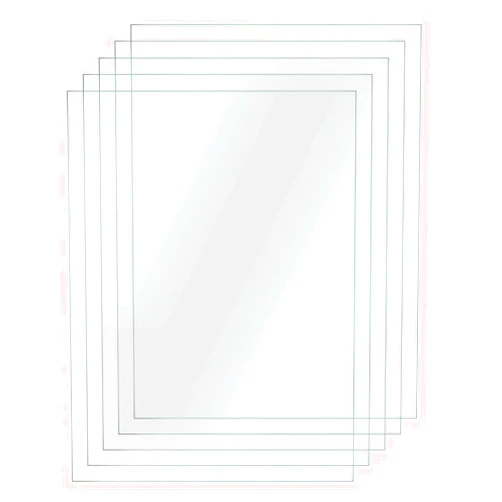 Mefine 5PCS A4 FEP Film for Elegoo Saturn 2, Saturn S, Saturn 3, Saturn 8K, Anycubic M3 Premium, Mono X 6K, M5, M5s, Phrozen Sonic Mighty 4K LCD 3D Printers, 210x300x0.15mm Resin Vat FEP Film Replacement