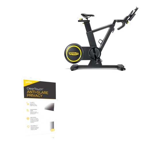 BoxWave Screen Protector Compatible with Technogym Skillbike - ClearTouch Anti-Glare Privacy (2-Pack), Privacy Screen Protector Flexible Film Anti-Glare