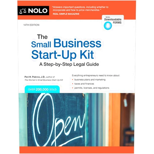 By Peri Pakroo (Author) Format: Kindle Edition Small Business Start-Up Kit, The: A Step-by-Step Legal Guide
