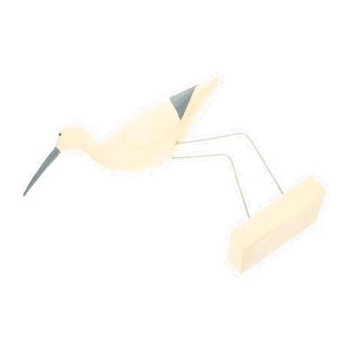 PRETYZOOM Seabird Figurine Charming Seafowl Decoration for Home Office Rustic Coastal Decor Mediterranean Style Bird Sculpture