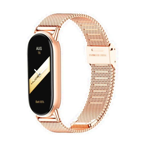 MIJOBS Strap for Xiaomi Mi Band 8 /Mi Band 9 Breathable Replacement Strap for Mi Fit Band 9/8 SmartWatch Straps Wristband Bracelet for Women Men
