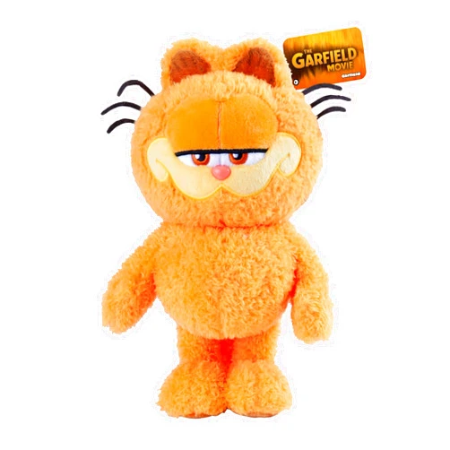 Animagic - Garfield Classic - Soft Garfield Cat Soft Toy - Orange - for Kids Fans of The Famous Sleeping Cat Garfield - Comic Hero - Birthday Idea from 2 Years