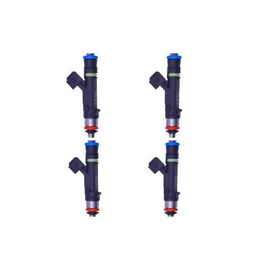 YJLUXMU 4X Fuel Injector Nozzle 1300cc Car Engine Petrol Gas Injection Valve 0280158827, Compatible For Fiat IVECO, Compatible For VW 1996-10