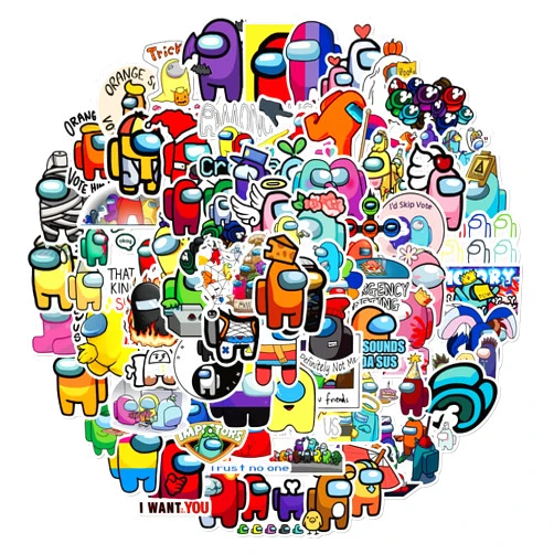 Zutena Game Stickers for Kids,200pcs Pack Game Stickers for Water Bottles Skateboard Laptop Car Bumper Luggage Phone Travel Case Bike,Waterproof Vinyl Game Decals for Kids Party Favors