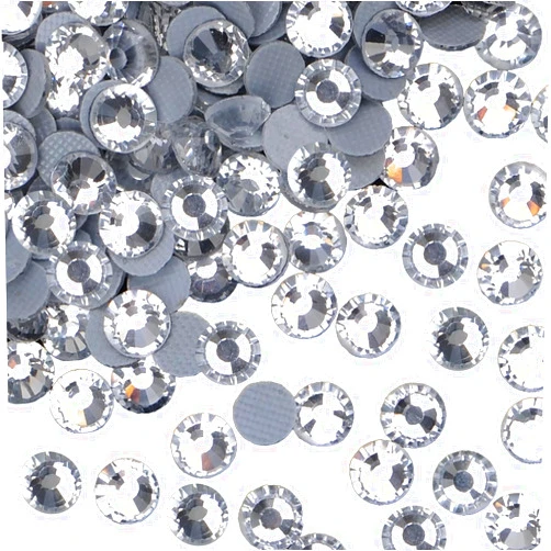 FYGEM 3000 Pcs FYGEM Hot Fix Iron Rhinestones DIY Jewelry Making with Picking Pen (Crystal Clear, SS10)