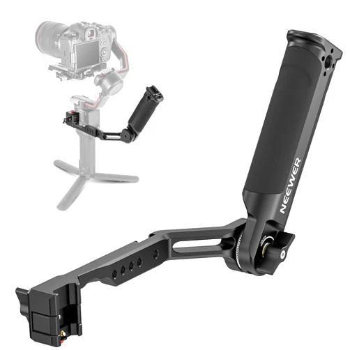 NEEWER Adjustable Sling Handle Grip Compatible with DJI Ronin RS4 RS3 Mini RS 3 Pro RS 2 RSC 2 Gimbal Stabilizer for Low Angle Shot, Max Load 13.2lb, ST49