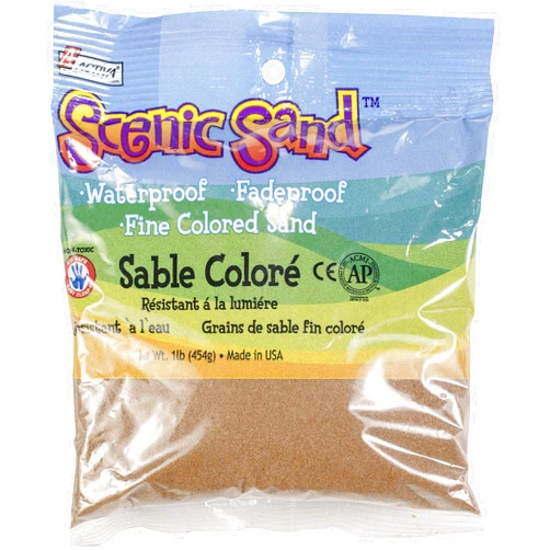 ACTIVA Scenic Sand, 1-Pound, Coco Brown (SAND-14495)