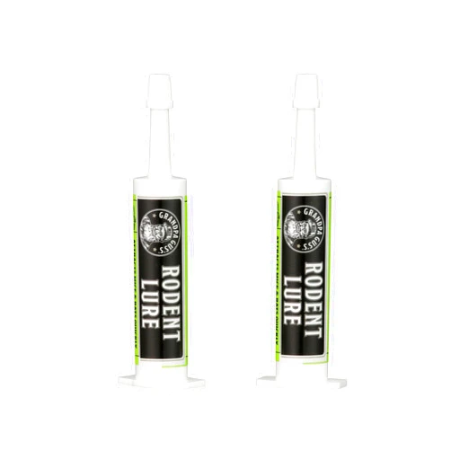 Grandpa Gus's Rodent Lure for Traps, Natural Food-Grade Attractant Gel to Bait Mice & Rats, 0.5oz (Pack of 2)