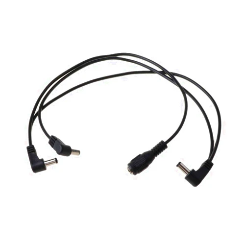 MEELYHOMEZQA 3 Way guitare pédale d'effet Daisy Chain Power Supply Adapter Cable Splitter