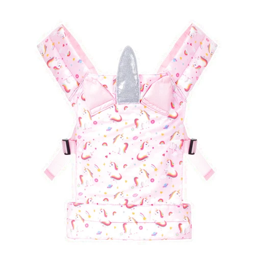 Lictin Baby Doll Carrier, Front and Back Doll Accessories Carrier for Little Girls, with Adjustable Straps for Stuffed Animal Reborn Baby Doll
