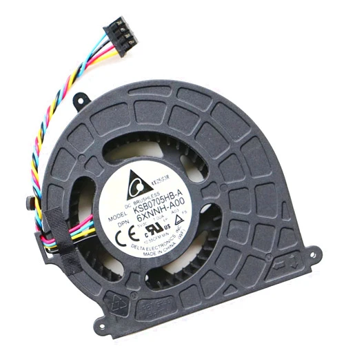 RJUNGXY Computer Cooler Fans Laptops Replacement Accessories for DEL-L Alienwar-e ALWAR-2508 Alpha R2 06XNNH KSB0705HB-A D07U R2-4508B XH2YX-A00 CN-0XH2YX 6XNNH-A00 CN-06XNNH Model 08wr9x D07U001 Cooling Fans