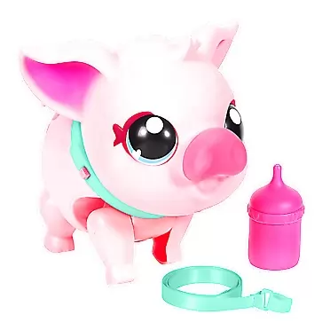 Little Live Pets - My Pet Pig: Piggly | Soft and Jiggly Interactive Toy Pig That Walks, Dances and Nuzzles. 20+ Sounds & Reactions. Batteries Included. for Kids Ages 4+ Multicolor