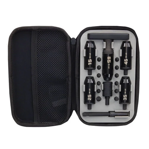 Wheeler F.A.T. Stix with 12 Screwdriver Bits, 5 Torque Limiters, and Storage Case for Firearm Building and Maintenance