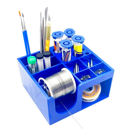 Essmetuin Solder Dispenser Reel-Solder Reel Stand for Precise Application of Solder Paste, Wire and Flux