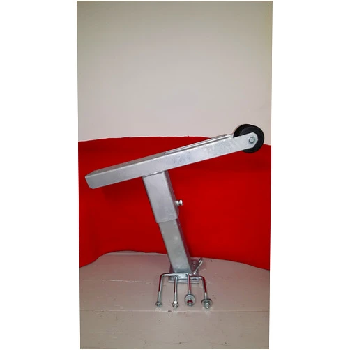 Die-matic Angled Winch Stand with Extended Base (Galvanized)