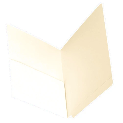 Smead End Tab File Pocket, Shelf-Master® Reinforced Straight-Cut Tab, 1 Pocket, Letter Size, Manila, 50 per Box (24115)