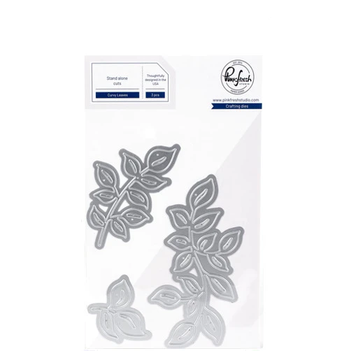PINKFRESH STUDIO Curvy Leaves Die Set
