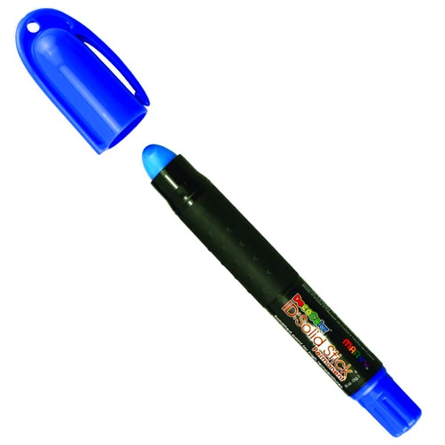Uchida 247-C-3 Marvy Deco Color ID Solid Paint Stick, Blue, 1 count (pack of 1)