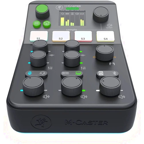 Mackie M-Caster Studio Desktop Live Streaming Mixer - Black