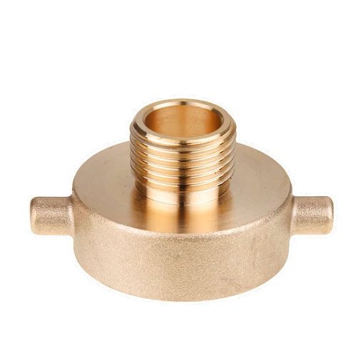 LTWFITTING Brass Fire Hydrant Adapter 1-1/2-Inch NST (NH) Female x 3/4-Inch GHT Male (Pack of 1)