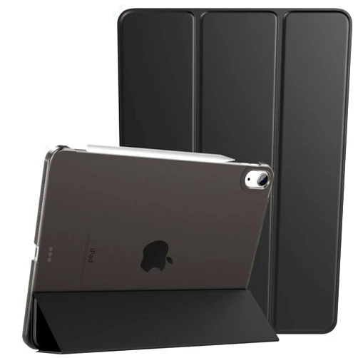 TiMOVO for iPad Air 11 Inch Case (M3/M2-2025/2024), iPad Air 5th Generation 2022/4th Gen 2020 10.9 Inch, Slim Hard Translucent Back Cover, Support Auto Wake/Sleep - Black