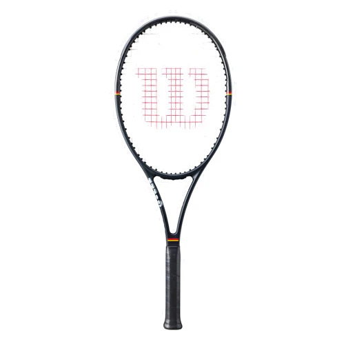 Wilson Pro Staff 97 Classic Adult Performance Tennis Rackets - Strung with Sensation 16 Natural at Mid Range Tension