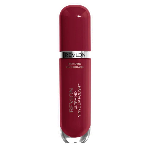 Revlon Ultra HD Vinyl Lip Polish, Liquid Lipstick, So Shady, Violet Brown Gloss Ultra HD Vinyl Lip Polish Violet Brown Gloss