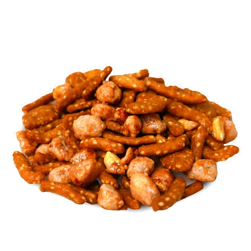 Anna and Sarah Mix Party Honey Roasted Sesame Stick, Honey Roasted Sesame Chips and Peanut Toffee Mix in Resealable Bag 2 lbs