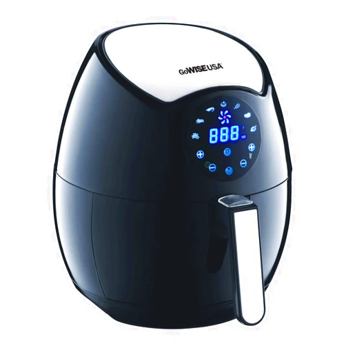 GoWISE USA Ming's Mark GW22621 Electric Air Fryer, 3.7 QT, Black