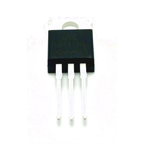 Unisonic Technologies STMicroelectronics LD1117 LD1117V - Adjustable Voltage Regulator TO-220 (Pack of 10)